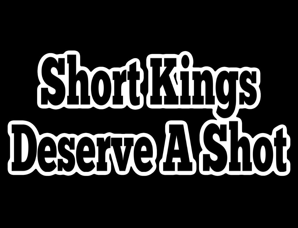 "Short kings deserve a shot" Israel Padilla logo